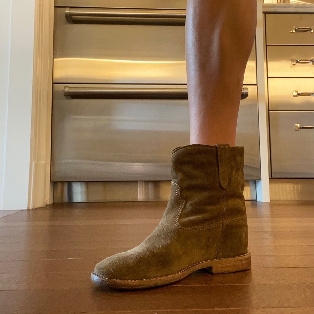 Isabel Marant Crisi Suede Ankle Boots
